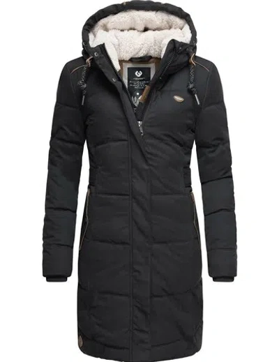 RAGWEAR RAGWEAR DAMEN WINTER JACKE KURZ MANTEL PARKA KAPUZE HERBST WARM TEDDY MERSHEL