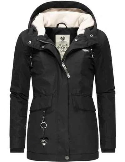 RAGWEAR RAGWEAR DAMEN WINTERJACKE KURZ MANTEL PARKA KAPUZE GEFÜTTERT WARM JAZMIN INTL.