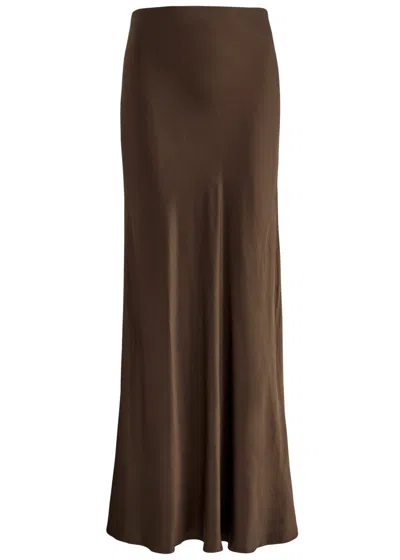 RAILS RAILS ROMINA SATIN MAXI SKIRT