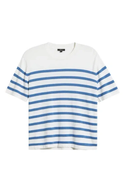 RAILS RAILS STRIPE COTTON & CASHMERE T-SHIRT
