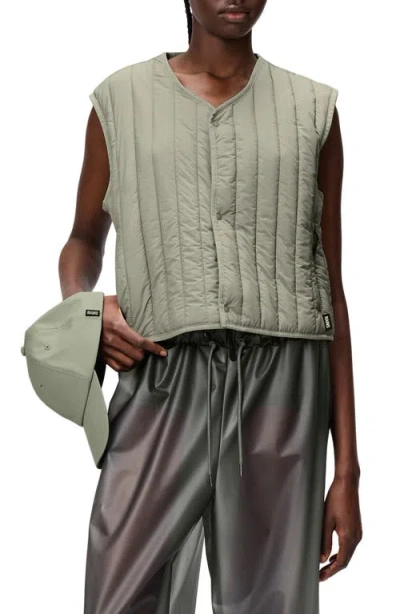 RAINS RAINS BANJA WATER RESISTANT CROP LINER VEST