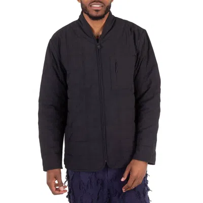 RAINS MEN'S BLACK GIRON LINER JACKET