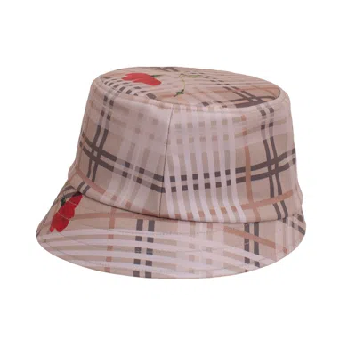 RAINSISTERS WOMEN'S NEUTRALS ELEGANT BUCKET HAT: ROYAL BLUSH