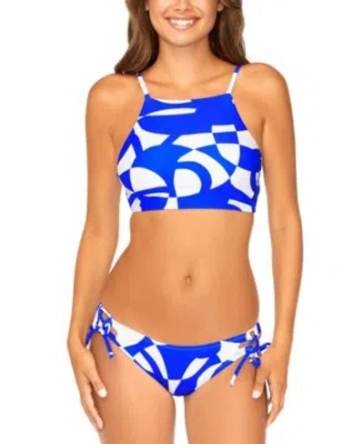 RAISINS JUNIORS KAORI PRINTED TANKINI TOP TIED BOTTOMS