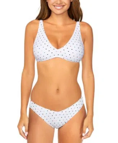 RAISINS JUNIORS PISCES PRINTED BIKINI TOP BOTTOMS