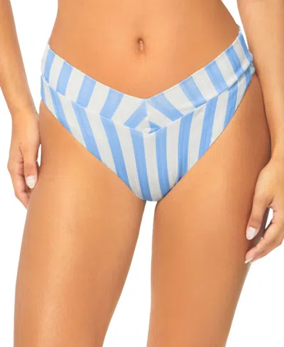 RAISINS JUNIORS' SELINA V-WAIST BIKINI BOTTOMS