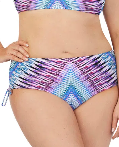 RAISINS WOMEN'S CURVE ADJUSTABLE HIPSTER BIKINI BOTTOM - PLUS IN STOLEN HEART