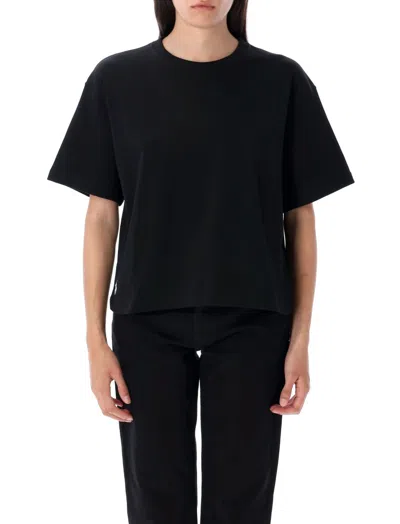 RALPH LAUREN WOMEN BLACK CROP T-SHIRT, S LUXURY T-SHIRTS FOR WOMEN DARVEYS