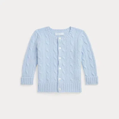 POLO RALPH LAUREN RALPH LAUREN CABLE-KNIT CASHMERE CARDIGAN
