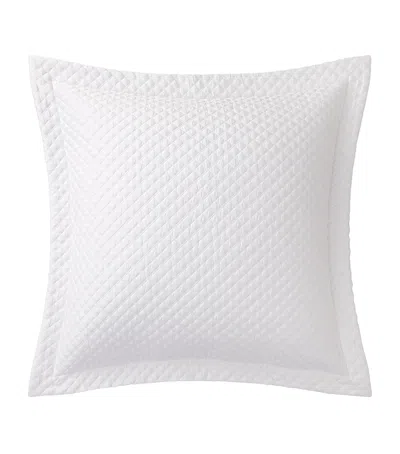 POLO RALPH LAUREN COTTON ARGYLE SQUARE PILLOWCASE