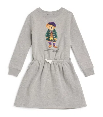 POLO RALPH LAUREN COTTON POLO BEAR DRESS