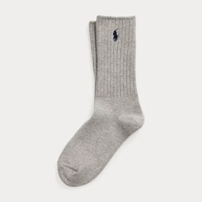 RALPH LAUREN RALPH LAUREN EMBROIDERED PONY CREW SOCKS