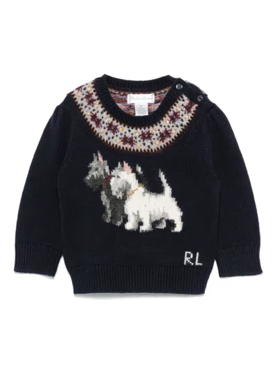 POLO RALPH LAUREN INTARSIA-KNIT SWEATER