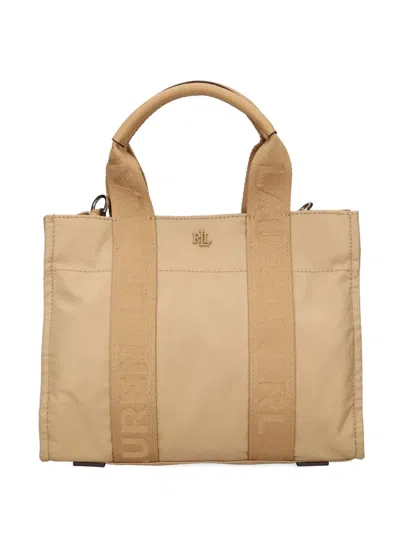 RALPH LAUREN LOGO-PRINT TOTE BAG
