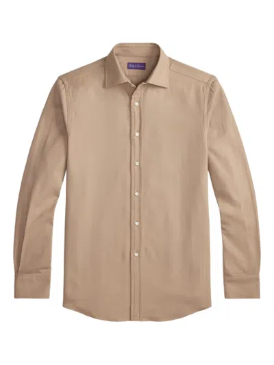RALPH LAUREN LONG-SLEEVE COTTON SHIRT