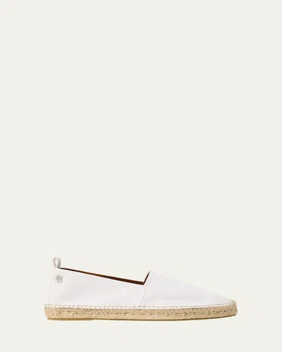 RALPH LAUREN MEN'S BOSWORTH LINEN CANVAS ESPADRILLES