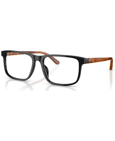 POLO RALPH LAUREN MEN'S RECTANGLE EYEGLASSES, RL6225U54-O