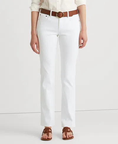 RALPH LAUREN MID-RISE STRAIGHT JEAN, REGULAR AND SHORT LENGTHS