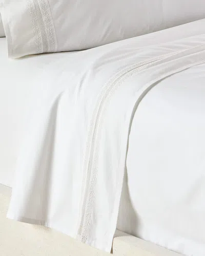 RALPH LAUREN MIRIAH 200 THREAD COUNT PERCALE KING FLAT SHEET