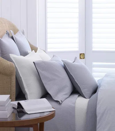 POLO RALPH LAUREN OXFORD BLUE FLAT SHEET