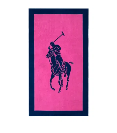 POLO RALPH LAUREN POLO JACQUARD BATH TOWEL