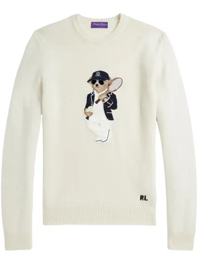 RALPH LAUREN POLO PONY-APPLIQUÉ JUMPER