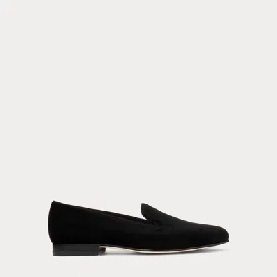 RALPH LAUREN RALPH LAUREN ALONZO VELVET SLIPPER