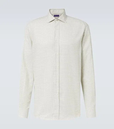 RALPH LAUREN CHECKED COTTON SHIRT