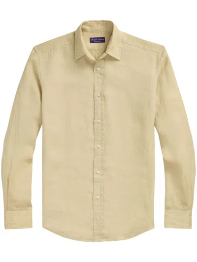 RALPH LAUREN PURPLE LABEL LINEN SHIRT