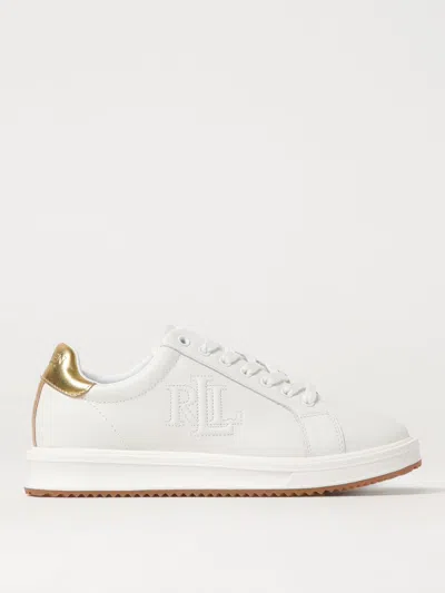 RALPH LAUREN SNEAKERS LAUREN RALPH LAUREN WOMAN COLOR WHITE
