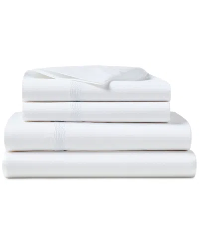 RALPH LAUREN SPENCER CABLE EMBROIDERY 4-PC. SHEET SET, KING