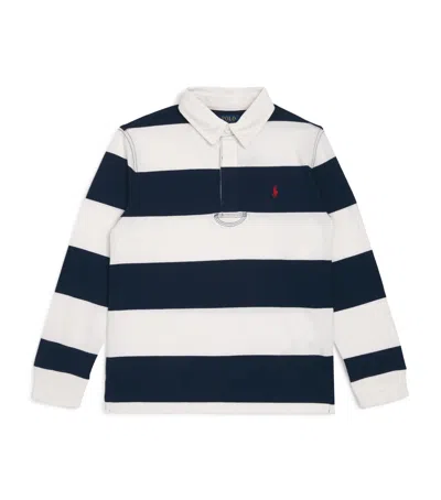 RALPH LAUREN RALPH LAUREN KIDS STRIPE RUGBY SHIRT