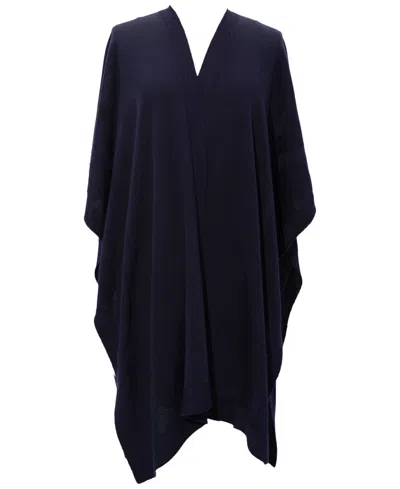 RALPH LAUREN TEXTURED KNIT RUANA