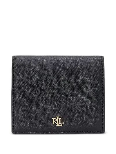 RALPH LAUREN TEXTURED LEATHER CARDHOLDER