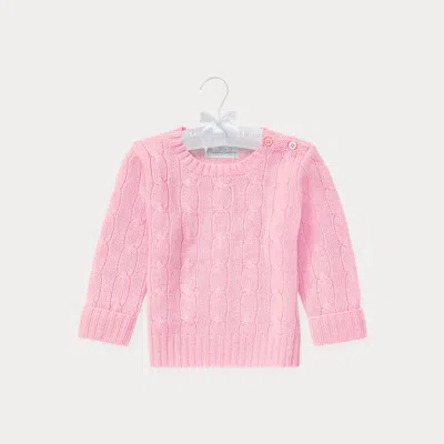 POLO RALPH LAUREN RALPH LAUREN THE ICONIC CABLE-KNIT CASHMERE SWEATER