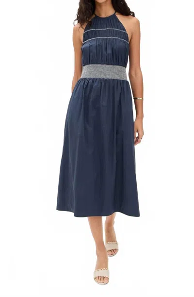 RAMY BROOK MELANIE DRESS IN SPRING NAVY