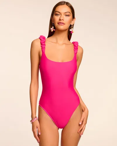 RAMY BROOK RACHEL SCOOP NECK ONE PIECE SWIMSUIT