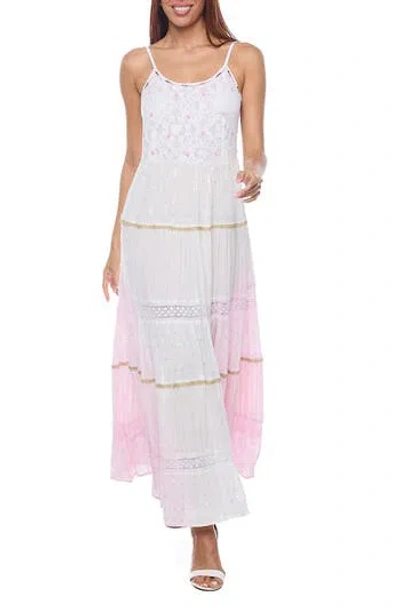 RANEE'S RANEES LACE TIERED MAXI SUNDRESS