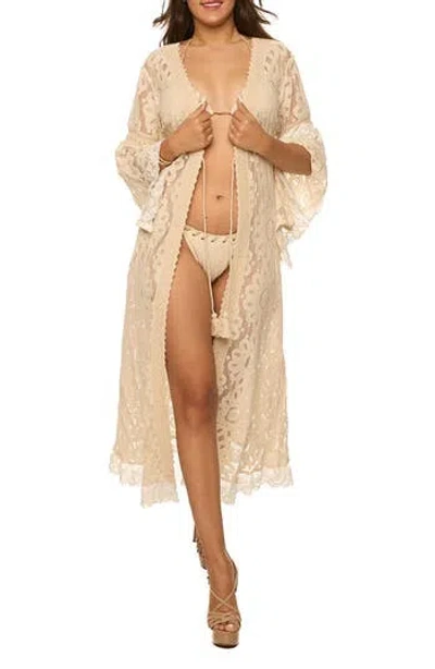 RANEE'S RANEES LONG SLEEVE LACE DUSTER