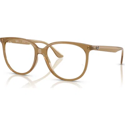 RAY BAN RAY-BAN 54MM SQUARE OPTICAL GLASSES