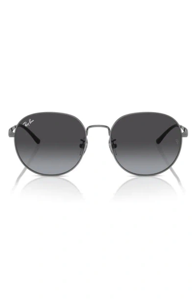 RAY BAN RAY-BAN 57MM PHANTOS ROUND SUNGLASSES