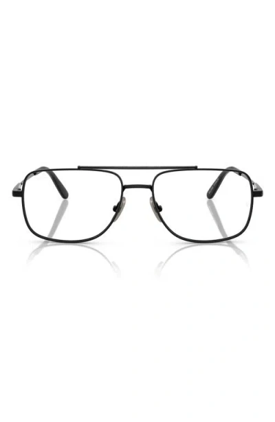RAY BAN RAY-BAN 58MM SQUARE OPTICAL GLASSES