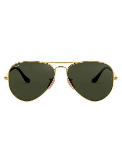 RAY BAN AVIATOR-FRAME SUNGLASSES