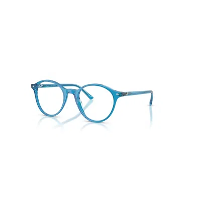 RAY BAN BERNARD OPTICS  BLAU FASSUNG KLAR GLAS POLARISIERT 51-21