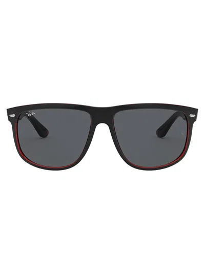 RAY BAN BOYFRIEND SQUARE-FRAME SUNGLASSES