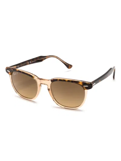 RAY BAN HAWKEYE TORTOISESHELL-EFFECT SUNGLASSES
