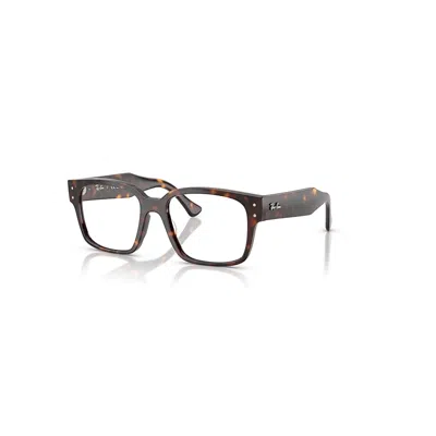 RAY BAN LAURENE OPTICS BIO-BASED  HAVANA FASSUNG KLAR GLAS POLARISIERT 53-18