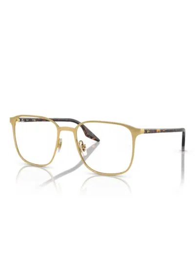 RAY BAN LOGO-LETTERING GLASSES