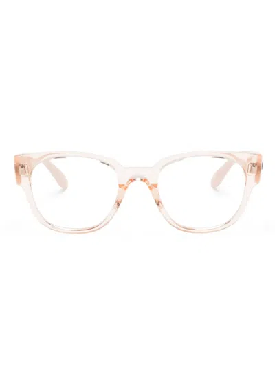 RAY BAN LOGO-PLAQUE GLASSES