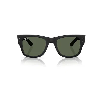 RAY BAN MEGA WAYFARER LITEFORCE SONNENBRILLEN SAND SCHWARZ FASSUNG GRÜN GLAS 52-21
